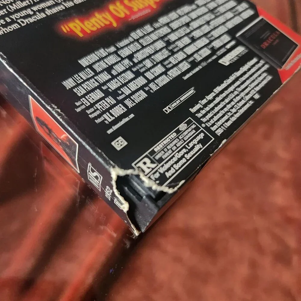 Dracula 2000 - 2000 - VHS tape